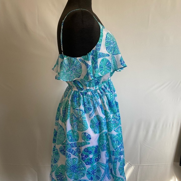 NWOT Lilly Pulitzer for Target Satin Flounce Dre - Picture 8 of 8